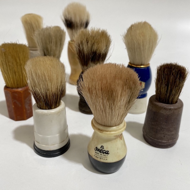 SHAVING BRUSH, Vintage Bristle Assorted